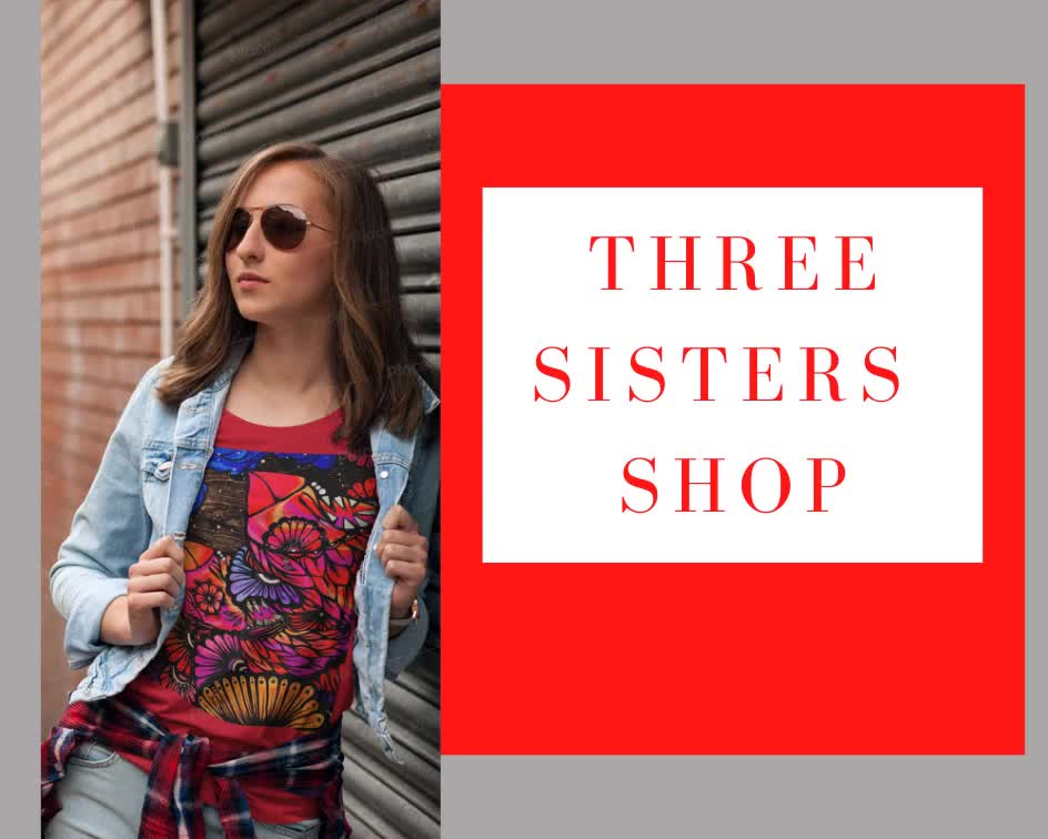 Three Sisters Shop T-shirts women