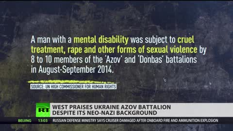 2022-04-13 Ukraine’s Azov Battalion praised by West despite neo-Nazi ba