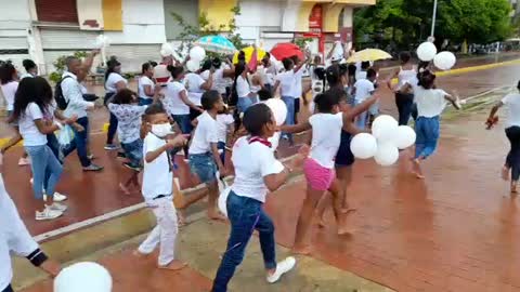 marcha por niña de la esperanza