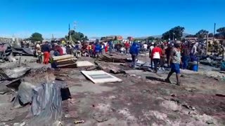 Thousands displaced in Langa fire