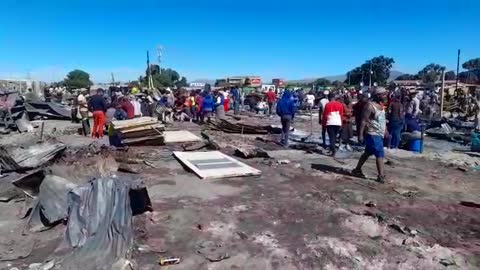 Thousands displaced in Langa fire
