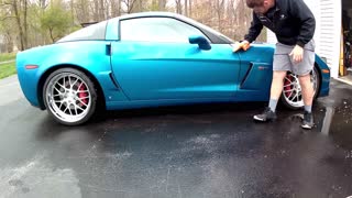 Beautiful C6 corvette detail!