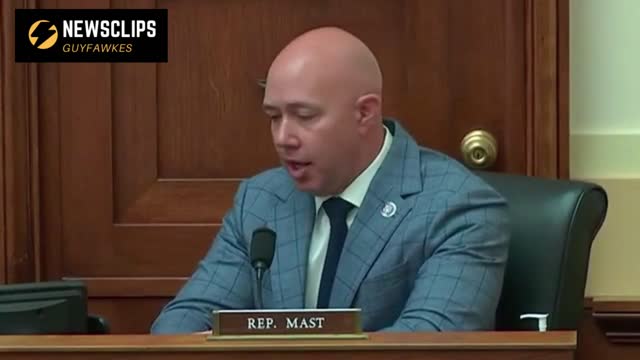 Rep Brian Mast To Foreign Affairs Witness