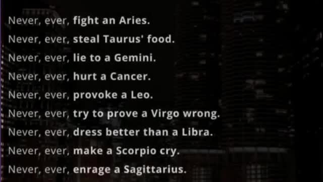 Strongest zodiac signs you shouldn’t even try to mess - {don't mess with these zodiac signs}