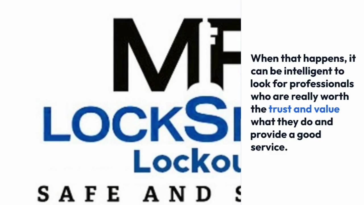 Our Locksmith Services