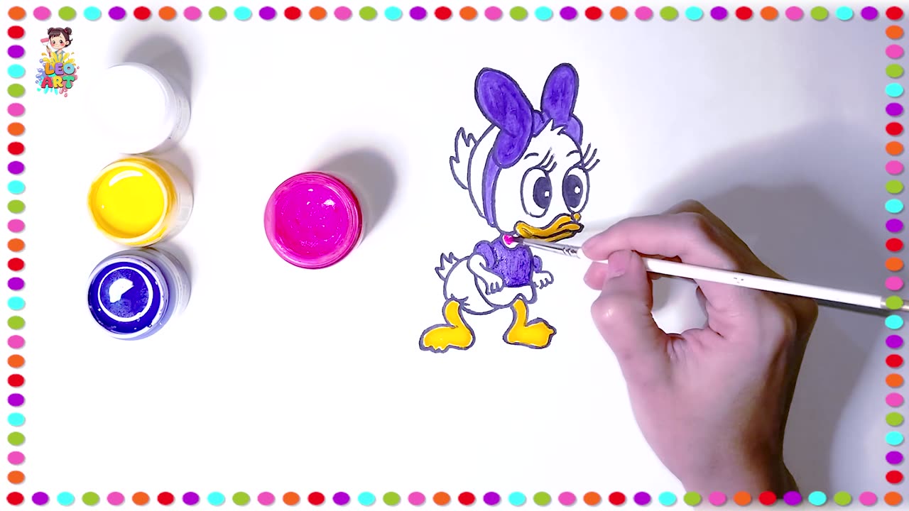 Webby Vanderquack painting tutorial