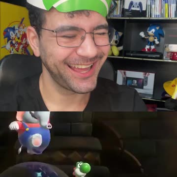 Yosho vs SUPER MARIO elefante