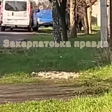 A poor Ukrainian person fractured his back while resisting recruitment