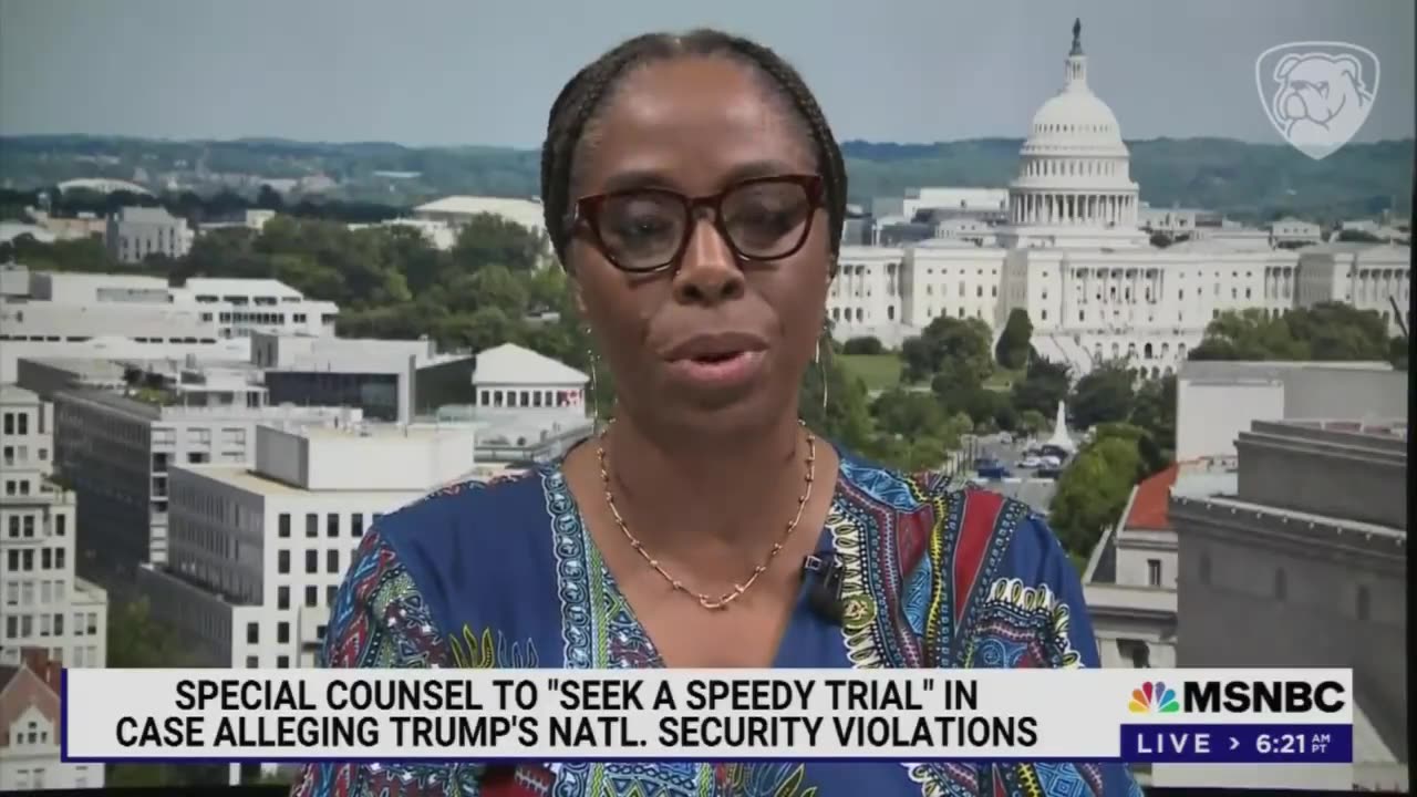 MISFIRE! Rep. Stacey Plaskett Tells MSNBC Trump Needs to Be 'Shot' [WATCH]