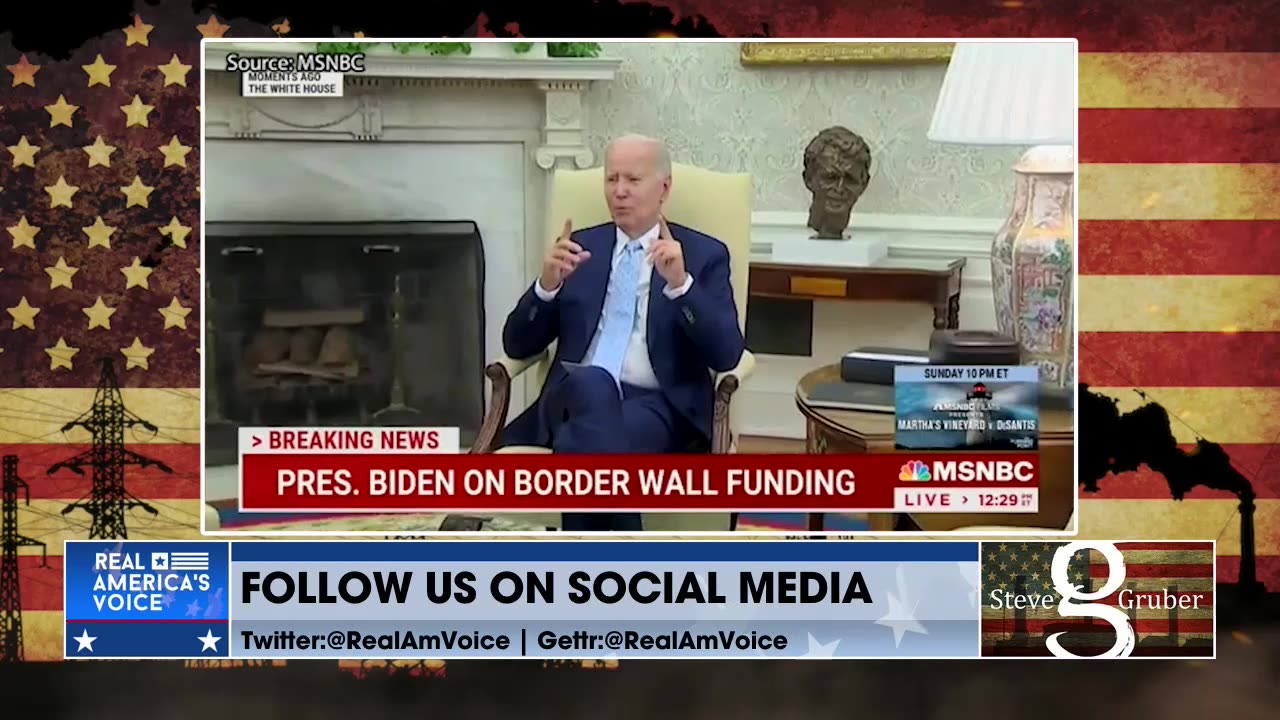 BIDENS MASSIVE FLIP-FLOP ON THE THE BORDER WALL