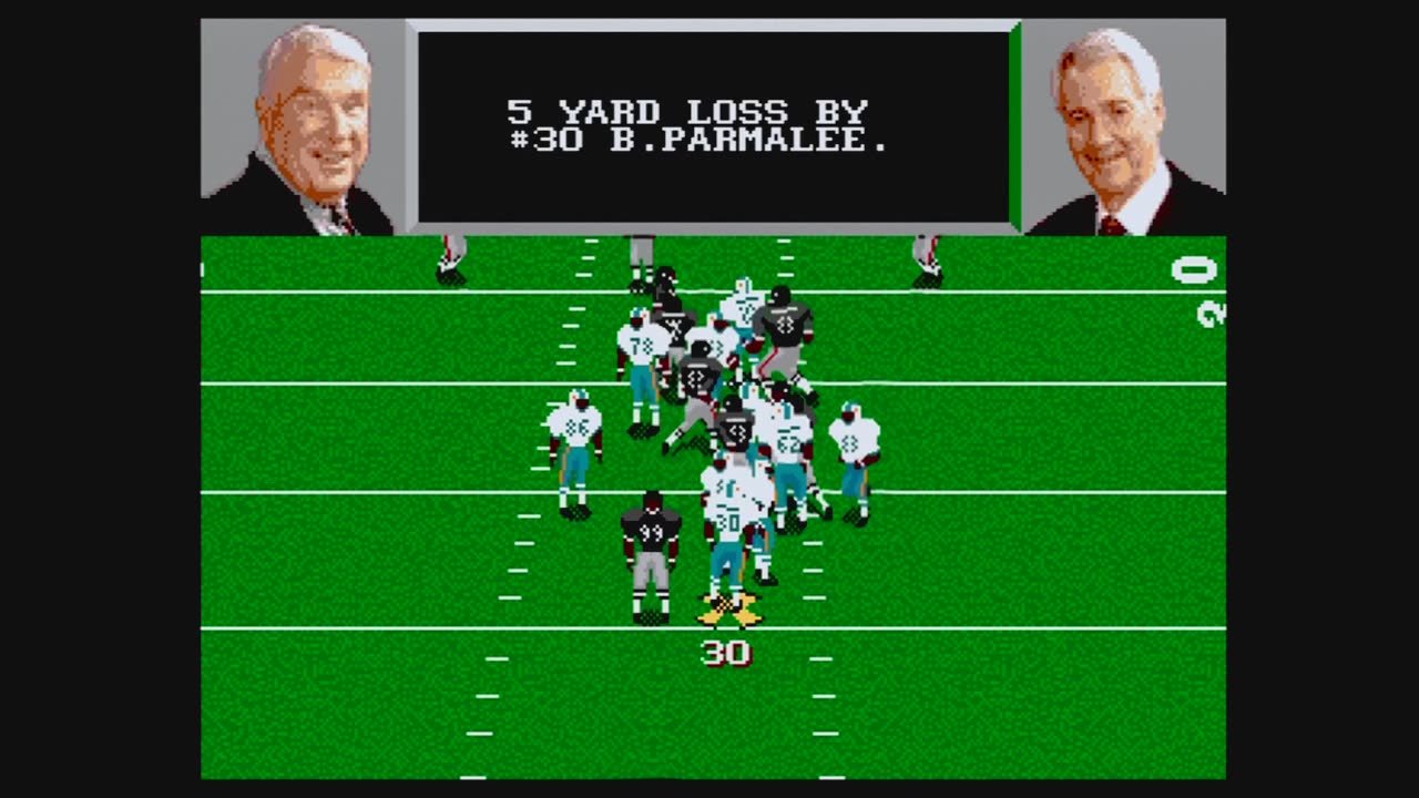 Madden96 (Sega Genesis) Dolphins vs Falcons Part1