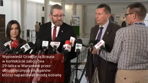 Grzegorz Braun ws Wojciech Olszański