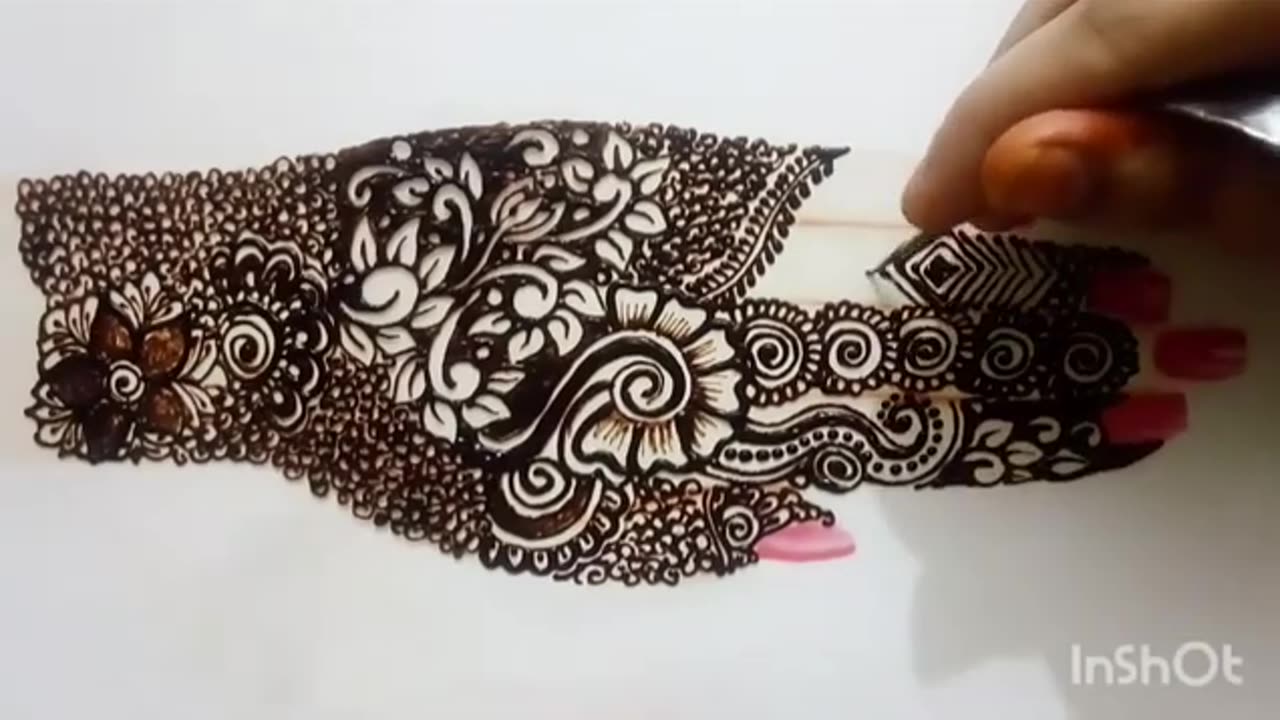 Full hand mehndi design bridal mehndi