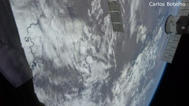 Earth seen from space by NASA satellite