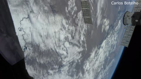 Earth seen from space by NASA satellite