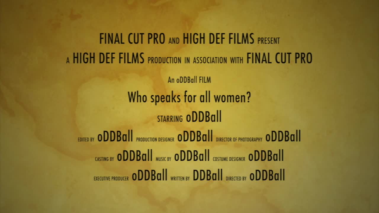 Editorial, Who speaks for 'all women'?
