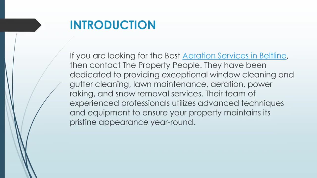 Best Aeration Services in Beltline