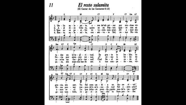 El resto sulamita (Canción 11 de Canten Alabanzas a Jehová)