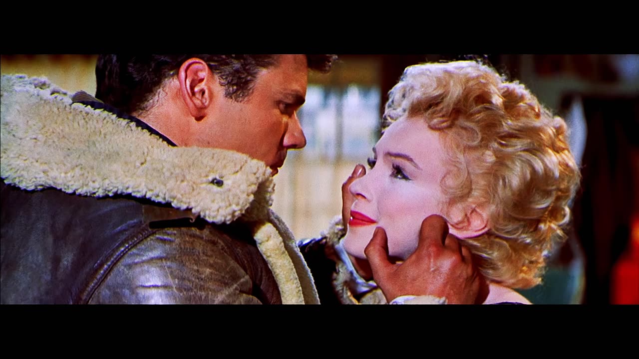 Marilyn Monroe 1956 Bus Stop scene remastered 4k