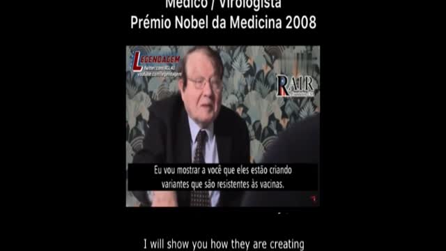 Prémio Nobel - As vacinas crião variantes - Nobel Prize vaccines create variants