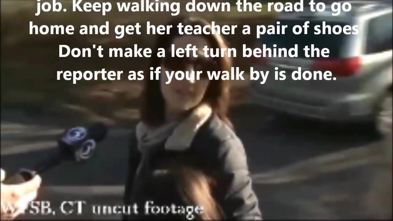 SANDY HOOK PHONY WALK AWAY