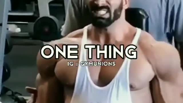 Gym motivation