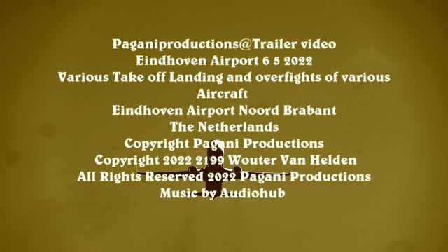 Paganiproductions@trailer video eindhoven aiport 6 5 2022