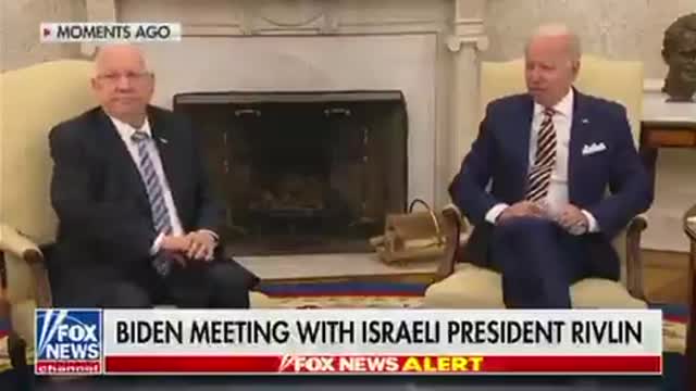 Biden Stumbles, Needs Notes To Defend Israel