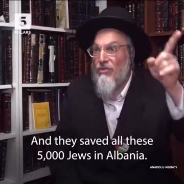 Jewish Rabbi Muslims were hiding Jews in Mosques to save them from the Nazis
