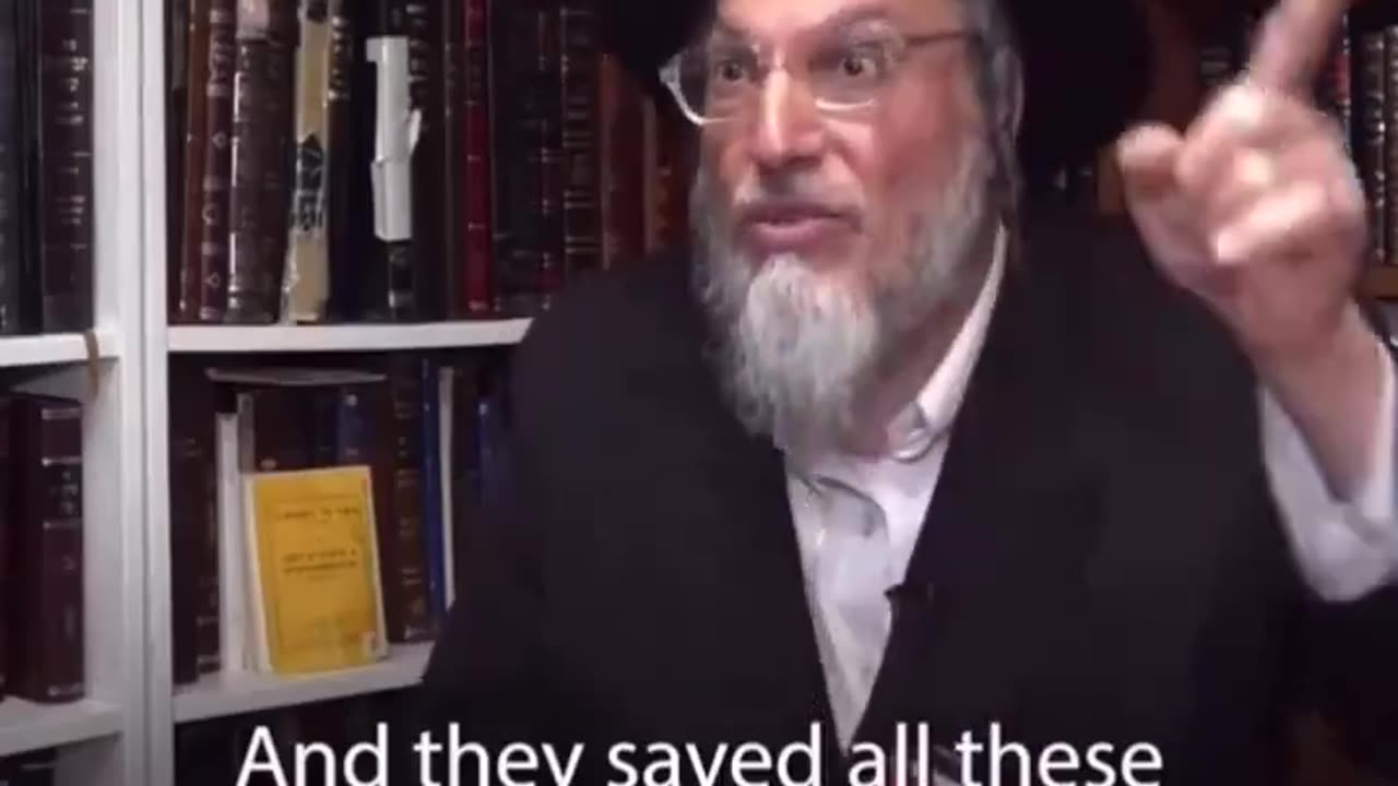 Jewish Rabbi Muslims were hiding Jews in Mosques to save them from the Nazis