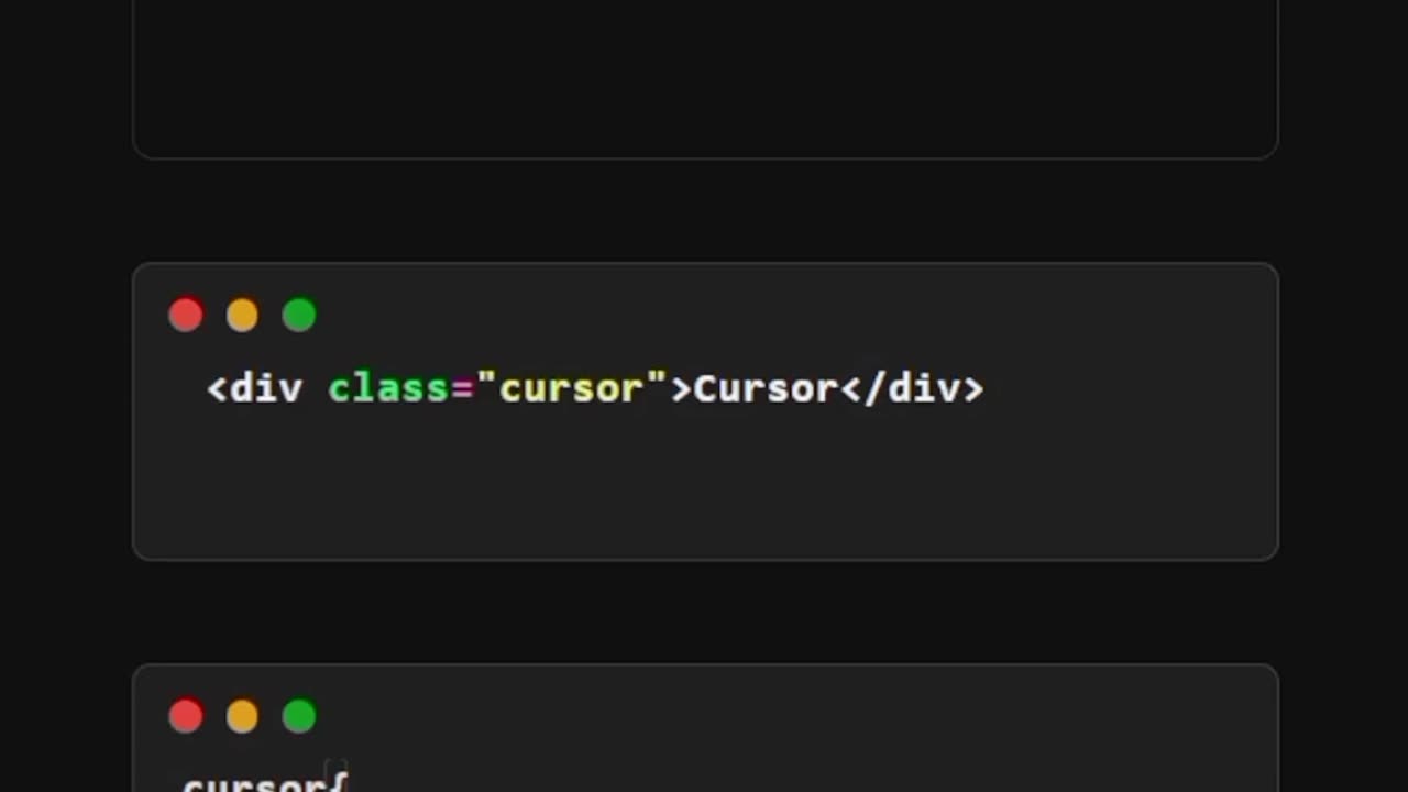 CSS Cursor Property