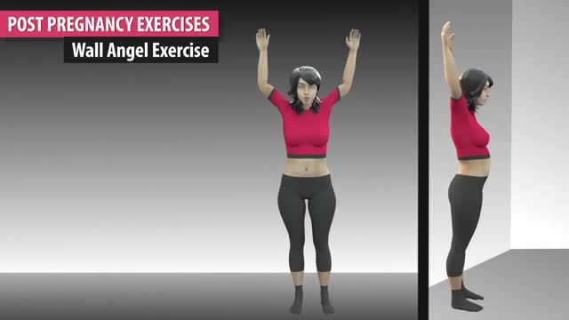 WORK OUT AT HOME - POST PREGNANCY EXERCISE (在家锻炼-产后锻炼) (ENTRENAR EN CASA - EJERCICIO POSTERIOR AL EMBARAZO)