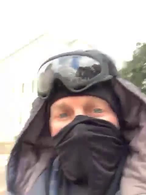 Cell phone video of DC officer on J6 saying 'we go undercover as Antifa in the crowd'