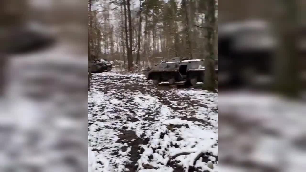 Captured Russian Tanks