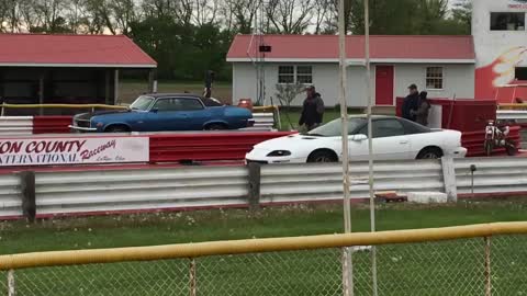 My Nova and my brothers Camaro