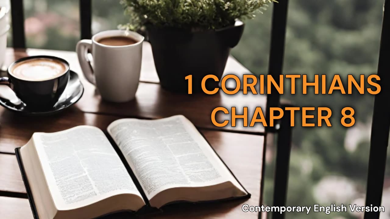 1 Corinthians Chapter 8 | CEV Bible | Audiobook | Christian Faith | Knowing The Word