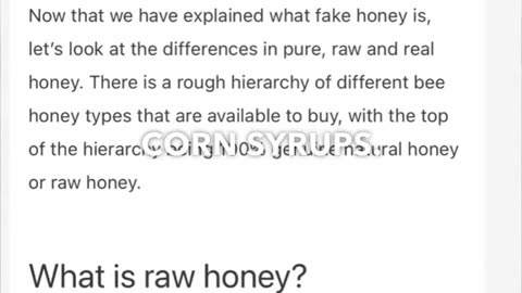 BEWARE OF FAKE🍯 HONEY