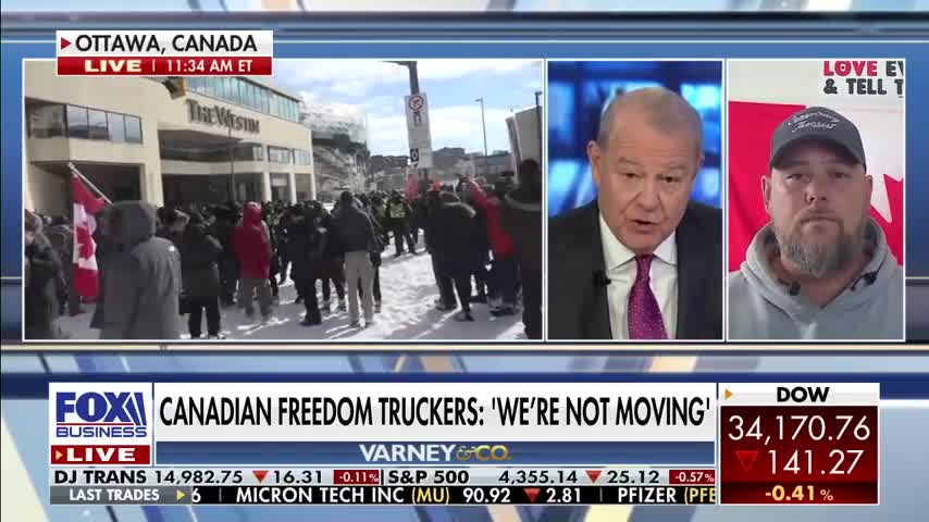 Canadian trucker challenging government: 'We will not back down'