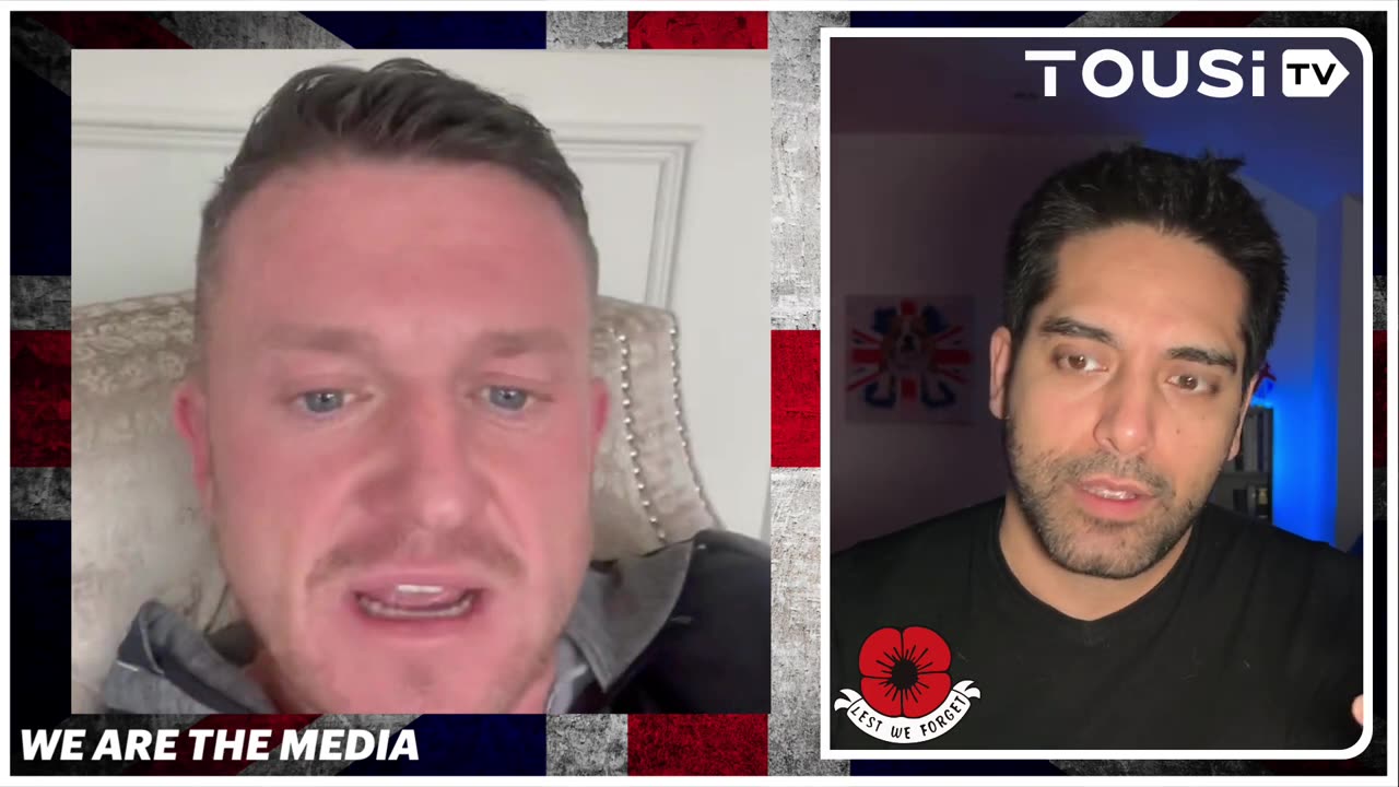 GB News lies about Tommy Robinson throwing missiles at Police