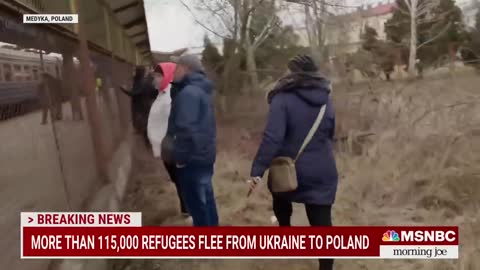 More Than 115,000 Refugees Flee From Ukraine To Poland; Numbers Continue To Rise