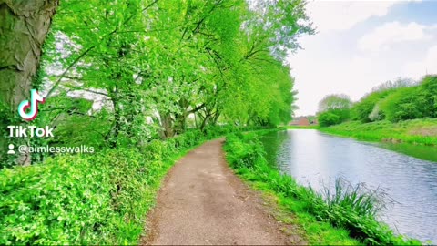 Walking along the Canal