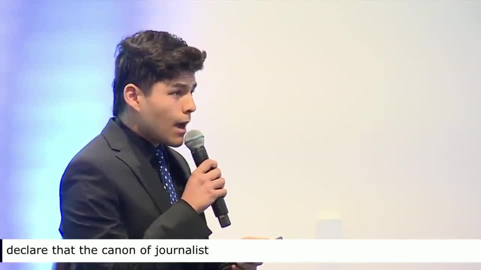 College Freshman DESTROYS CNN In EPIC Question!