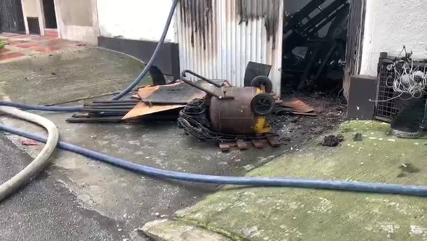 Incendio se registra en el barrio las Mejoras Públicas