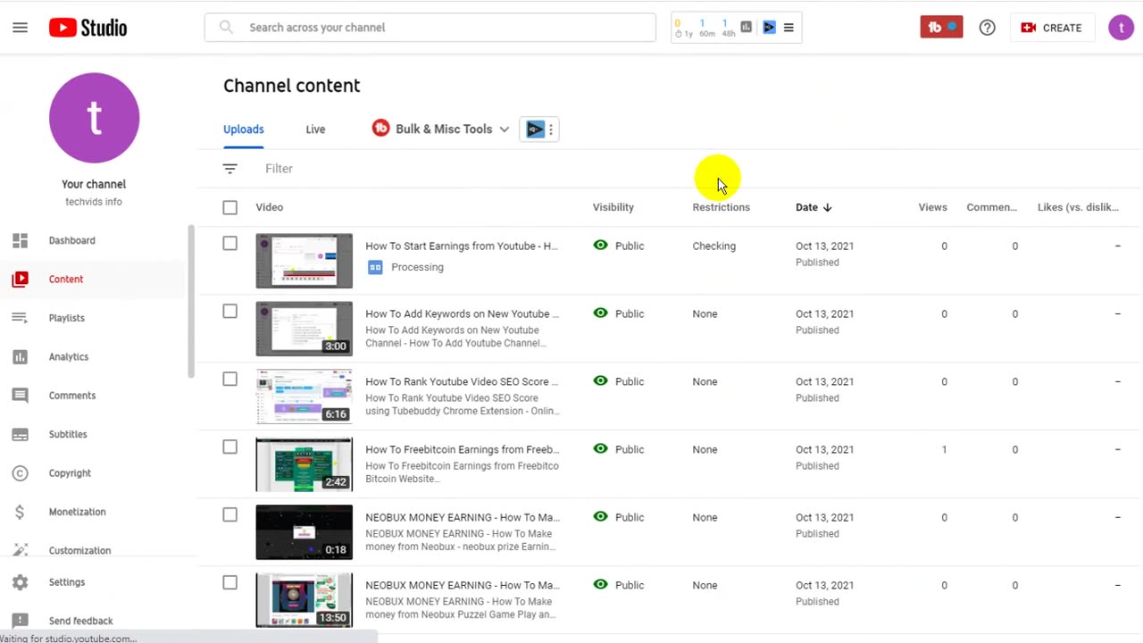 How To Add Music for Blank No Audio on Youtube Video - How To Add Youtube Music by Yt Video Editor