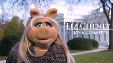 Liz Cheney Puppet 🐷 🤣🤣