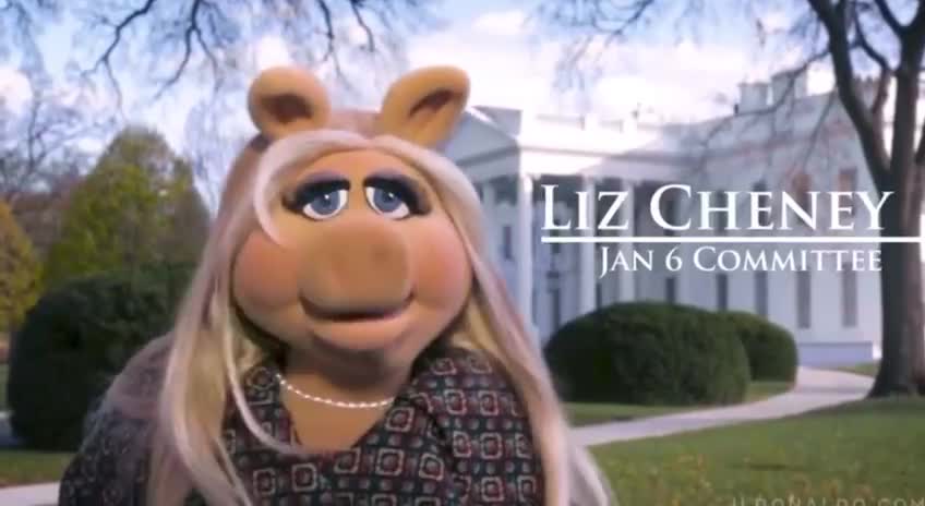 Liz Cheney Puppet 🐷 🤣🤣