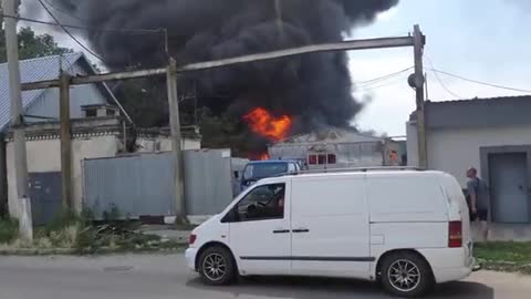 Orc warehouses were destroyed in Kherson near the railway station