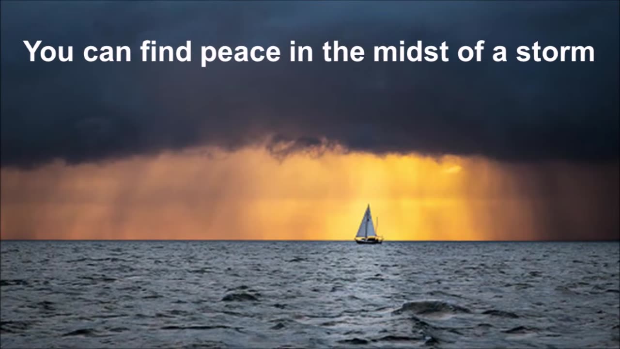 Peace in the Midst of the Storm