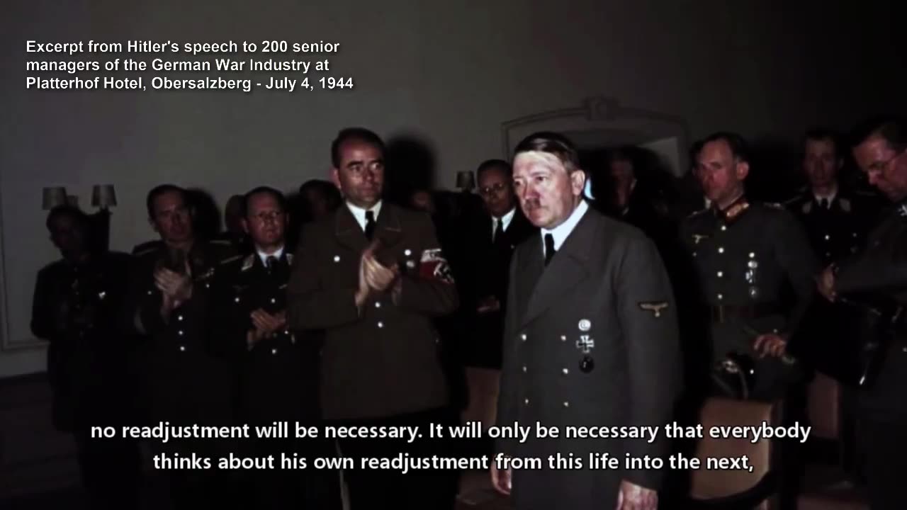 Hitler Speech “If we lose this war…..”