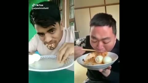 Funny Food Challange On TikTok